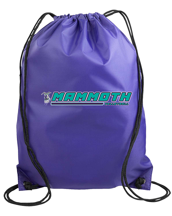 Mammoth MS Volleyball Lines - Drawstring Bag