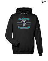 Mammoth MS Wrestling Curve - Nike Club Fleece Hoodie