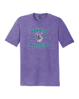Mammoth MS Wrestling Curve - Tri-Blend Shirt