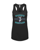 Mammoth MS Wrestling Curve - Womens Tank Top