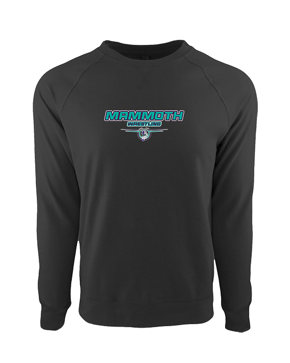 Mammoth MS Wrestling Design - Crewneck Sweatshirt