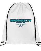 Mammoth MS Wrestling Design - Drawstring Bag