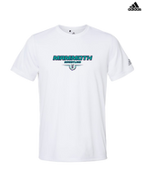 Mammoth MS Wrestling Design - Mens Adidas Performance Shirt