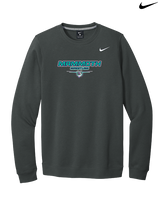 Mammoth MS Wrestling Design - Mens Nike Crewneck