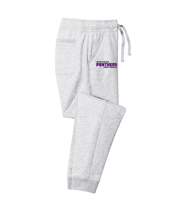 Manteno HS Softball Bold - Cotton Joggers