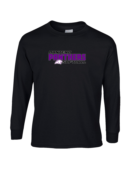 Manteno HS Softball Bold - Cotton Longsleeve