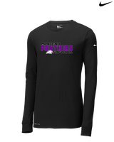 Manteno HS Softball Bold - Mens Nike Longsleeve