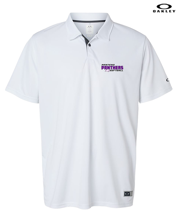 Manteno HS Softball Bold - Mens Oakley Polo