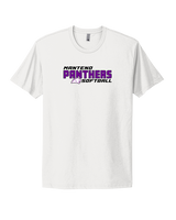Manteno HS Softball Bold - Mens Select Cotton T-Shirt