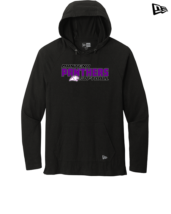 Manteno HS Softball Bold - New Era Tri-Blend Hoodie