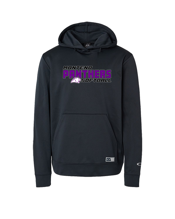 Manteno HS Softball Bold - Oakley Performance Hoodie