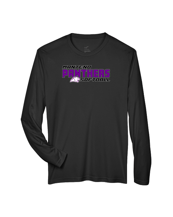 Manteno HS Softball Bold - Performance Longsleeve