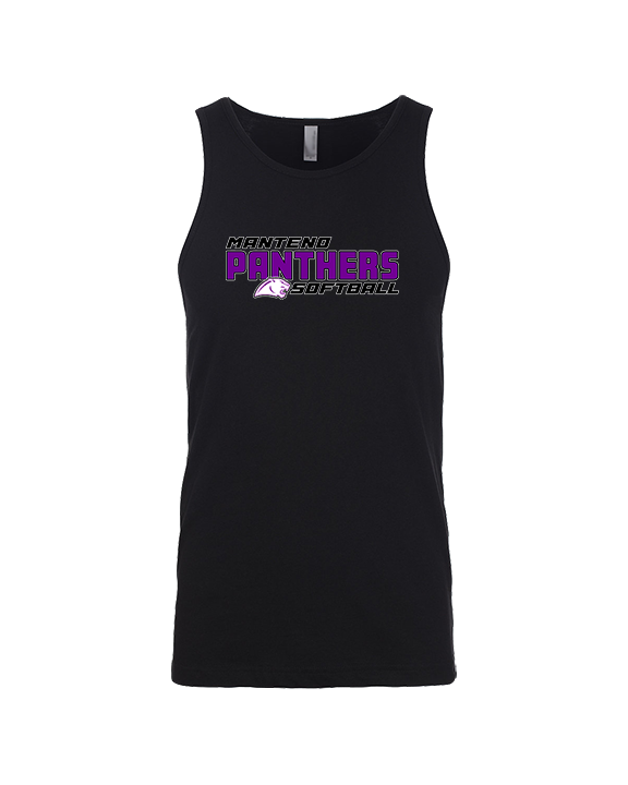 Manteno HS Softball Bold - Tank Top