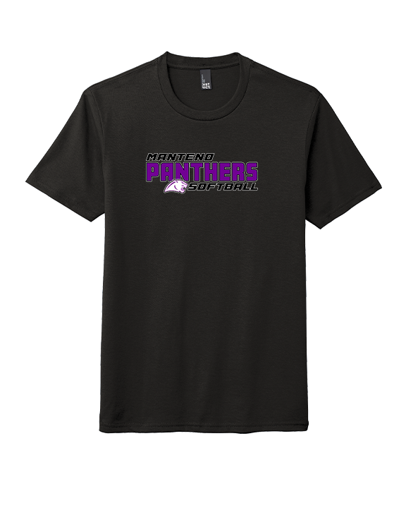 Manteno HS Softball Bold - Tri-Blend Shirt