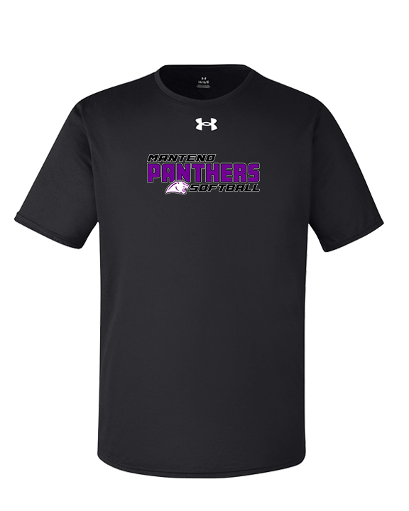 Manteno HS Softball Bold - Under Armour Mens Team Tech T-Shirt