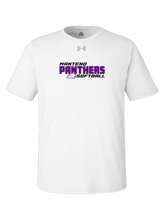 Manteno HS Softball Bold - Under Armour Mens Team Tech T-Shirt