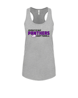 Manteno HS Softball Bold - Womens Tank Top