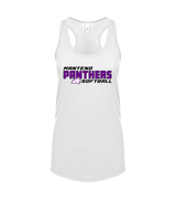 Manteno HS Softball Bold - Womens Tank Top