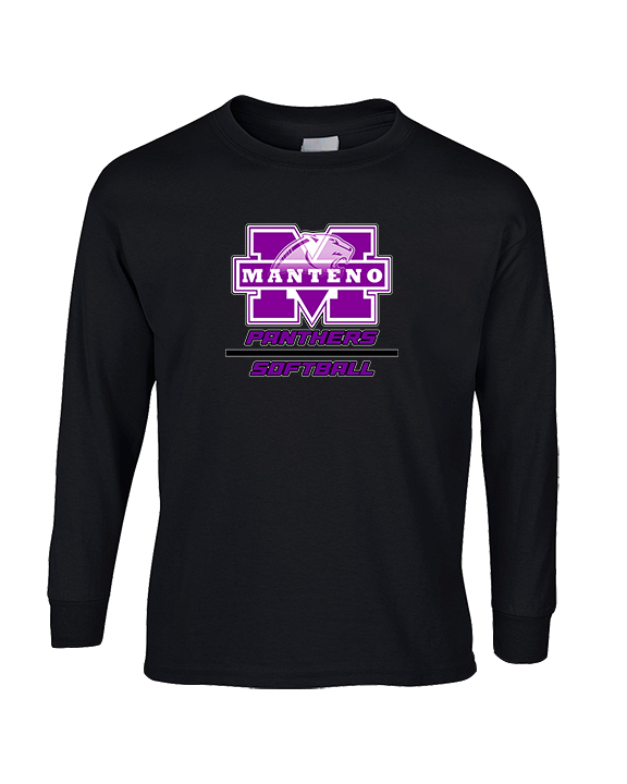 Manteno HS Softball Split - Cotton Longsleeve