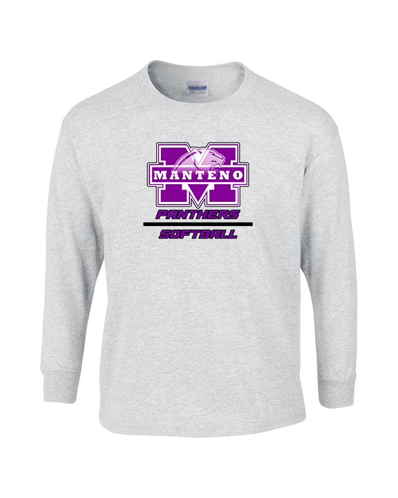 Manteno HS Softball Split - Cotton Longsleeve
