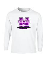 Manteno HS Softball Split - Cotton Longsleeve