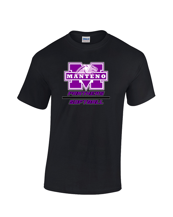 Manteno HS Softball Split - Cotton T-Shirt