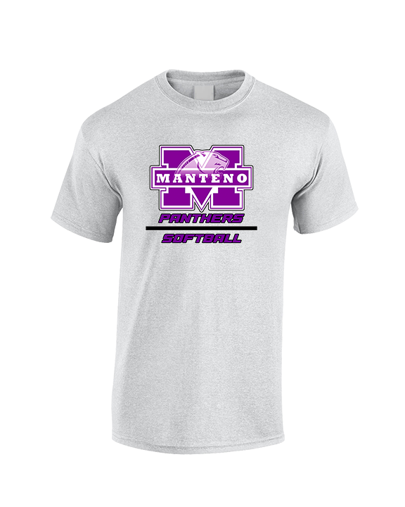 Manteno HS Softball Split - Cotton T-Shirt
