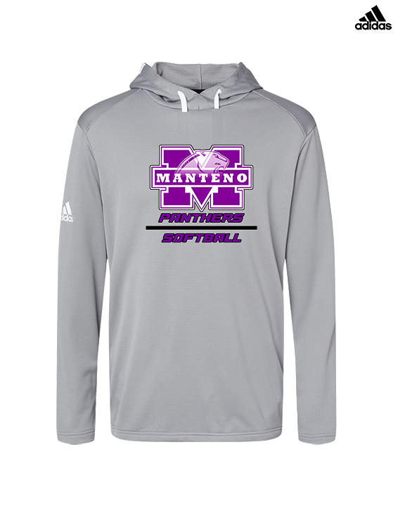 Manteno HS Softball Split - Mens Adidas Hoodie