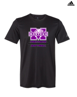 Manteno HS Softball Split - Mens Adidas Performance Shirt