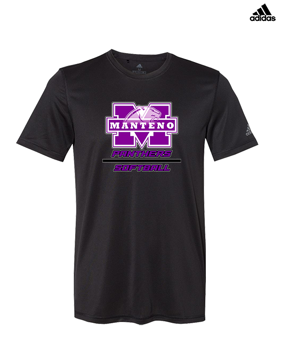 Manteno HS Softball Split - Mens Adidas Performance Shirt