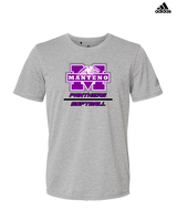 Manteno HS Softball Split - Mens Adidas Performance Shirt