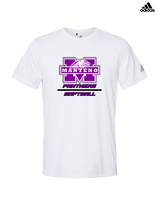Manteno HS Softball Split - Mens Adidas Performance Shirt