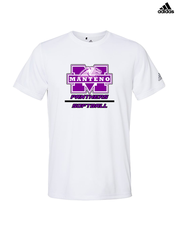 Manteno HS Softball Split - Mens Adidas Performance Shirt