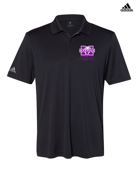 Manteno HS Softball Split - Mens Adidas Polo