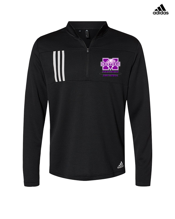 Manteno HS Softball Split - Mens Adidas Quarter Zip