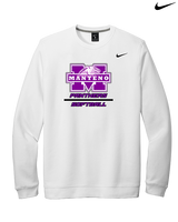 Manteno HS Softball Split - Mens Nike Crewneck