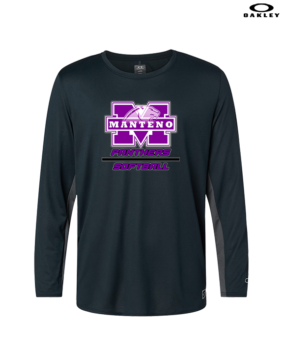 Manteno HS Softball Split - Mens Oakley Longsleeve
