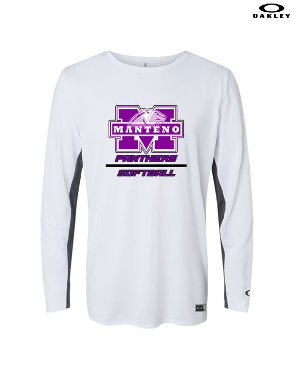 Manteno HS Softball Split - Mens Oakley Longsleeve