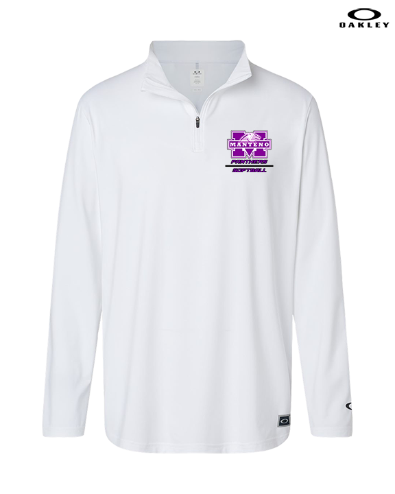 Manteno HS Softball Split - Mens Oakley Quarter Zip