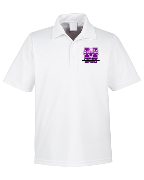 Manteno HS Softball Split - Mens Polo