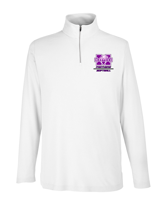 Manteno HS Softball Split - Mens Quarter Zip