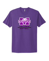 Manteno HS Softball Split - Mens Select Cotton T-Shirt