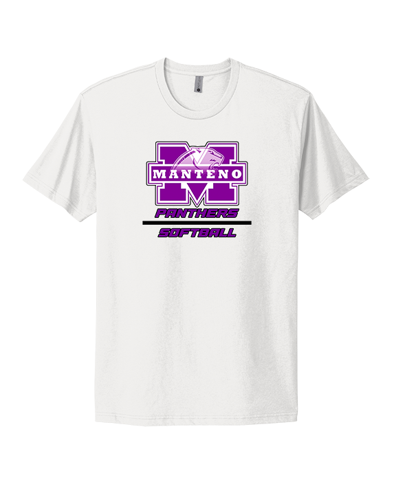 Manteno HS Softball Split - Mens Select Cotton T-Shirt