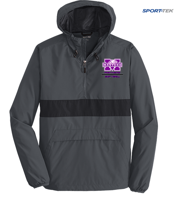 Manteno HS Softball Split - Mens Sport Tek Jacket