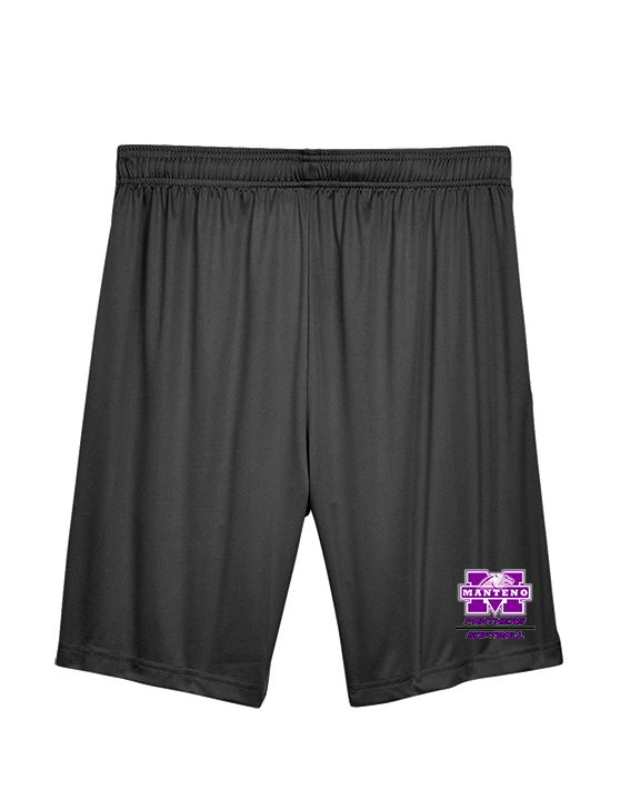Manteno HS Softball Split - Mens Training Shorts with Pockets