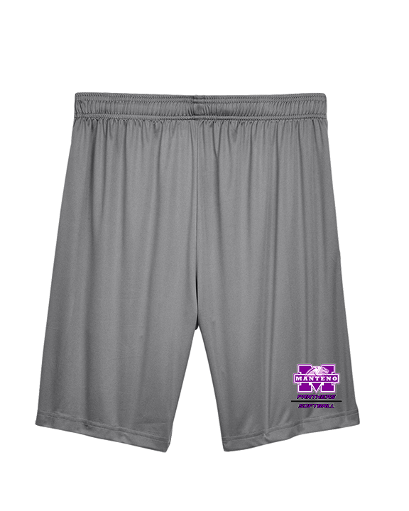 Manteno HS Softball Split - Mens Training Shorts with Pockets