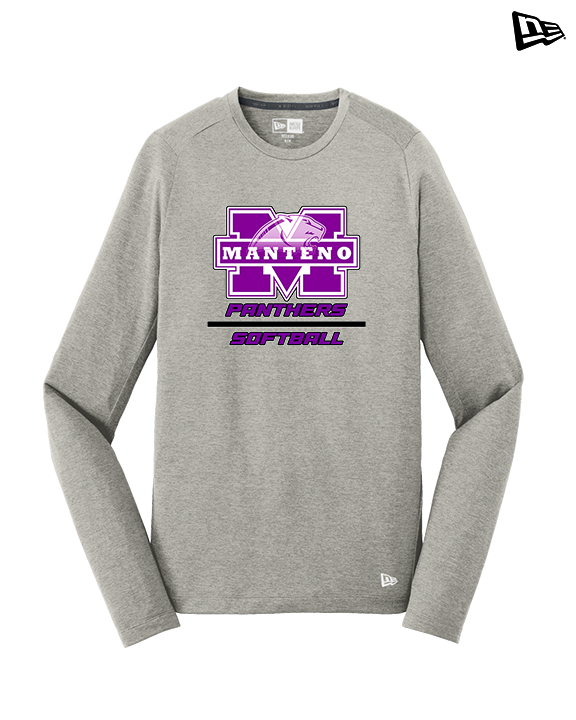 Manteno HS Softball Split - New Era Performance Long Sleeve