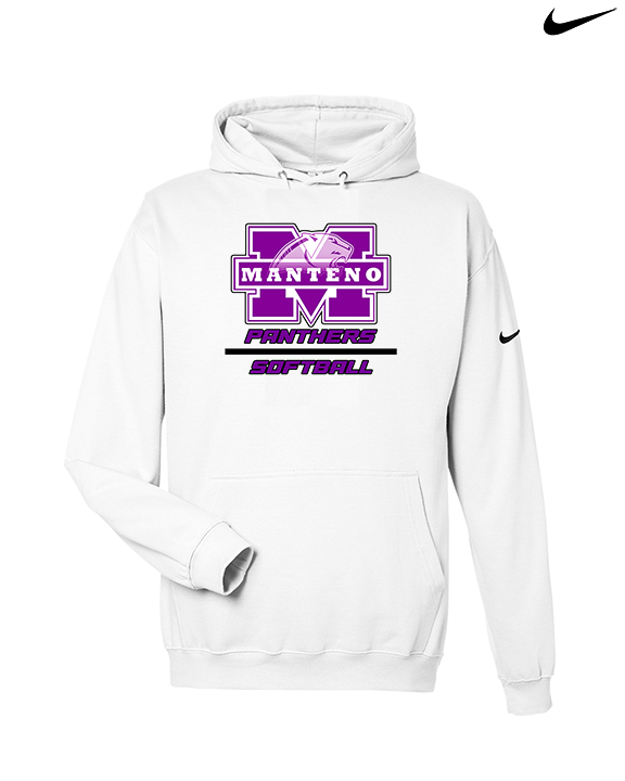Manteno HS Softball Split - Nike Club Fleece Hoodie