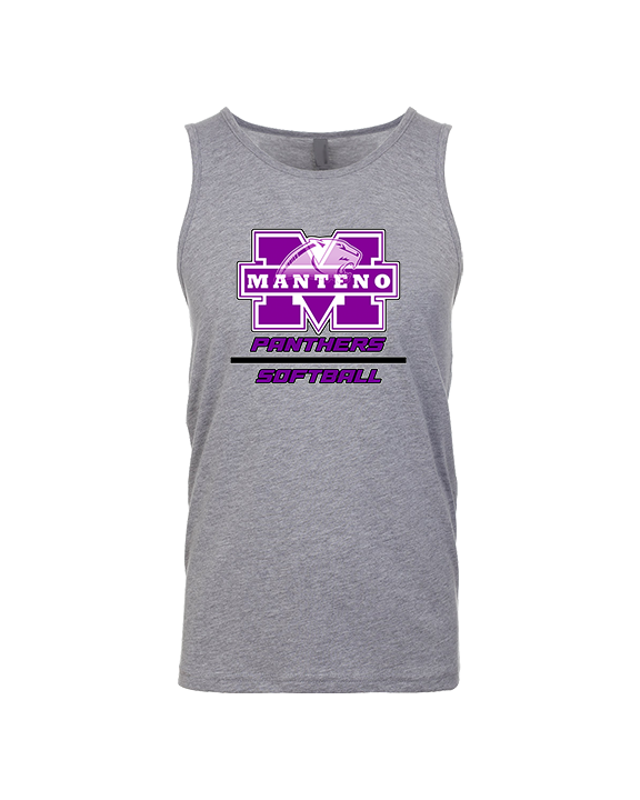 Manteno HS Softball Split - Tank Top