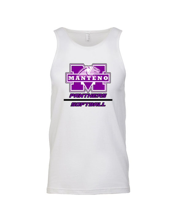 Manteno HS Softball Split - Tank Top